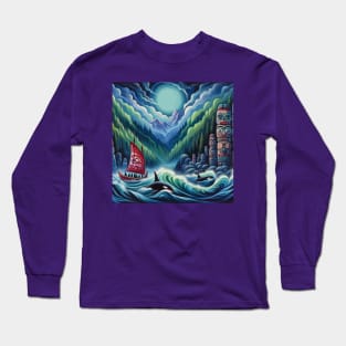 Canada Landscape eh . Long Sleeve T-Shirt